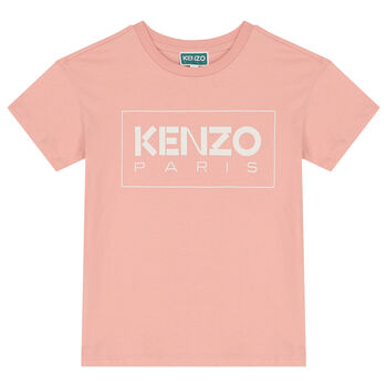 Girls Pink Logo T-Shirt